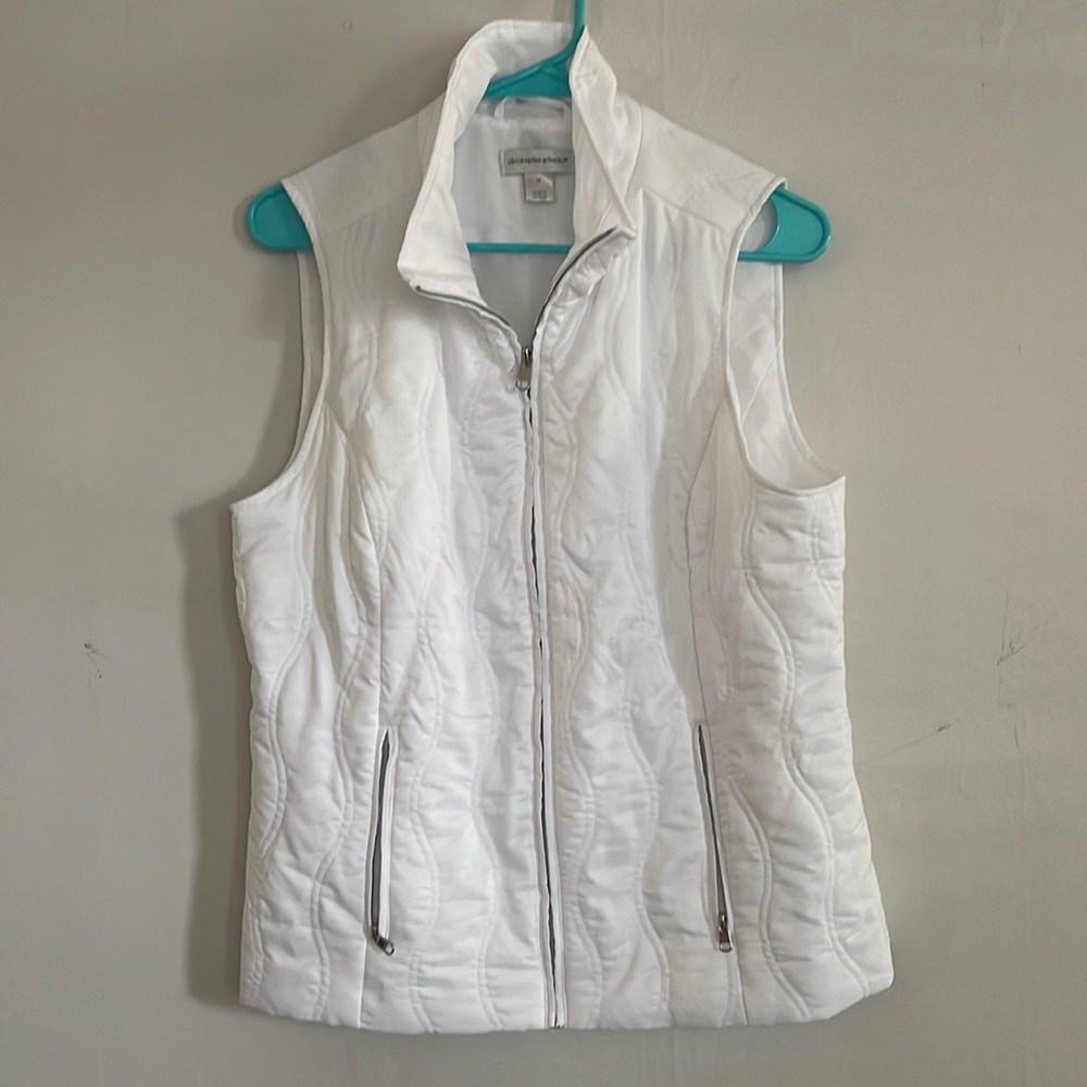 Womens zip vest